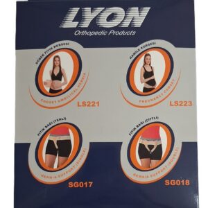 Lyon Göbek Fıtık Korsesi LS221, Hamile Korsesi LS223, Kasık Fıtık Bağı SG017 - SG018 Serisi