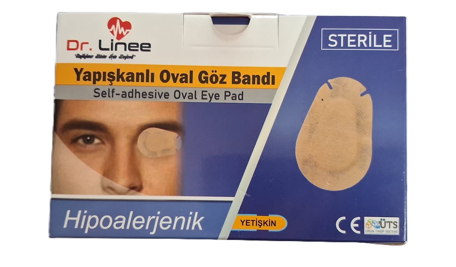 Dr. Linee Yapışkanlı Oval Göz Bandı Yetişkin