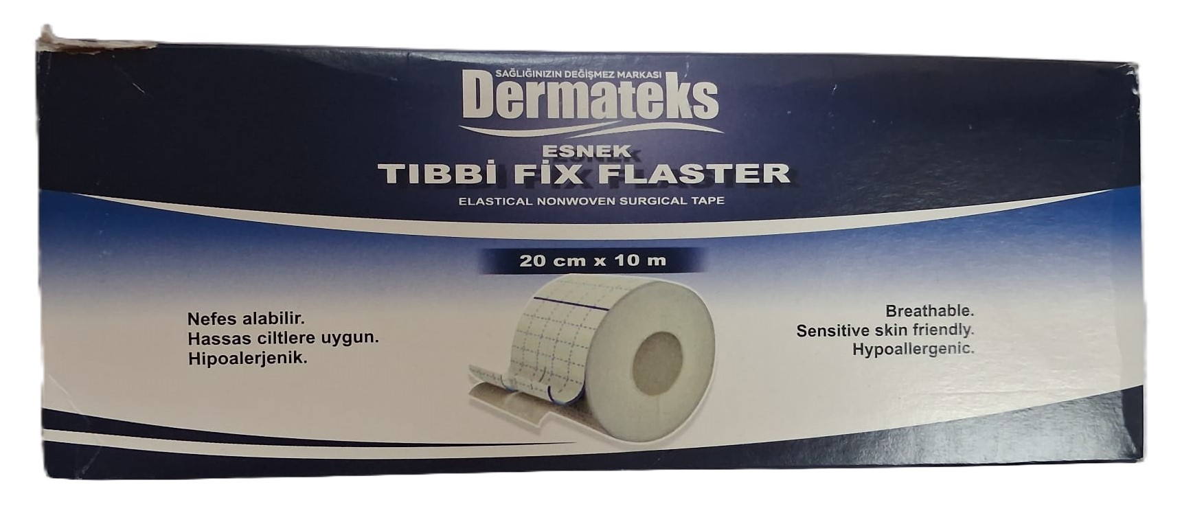 Dermateks Esnek Tıbbi Fix Flaster 20 cm x 10 m
