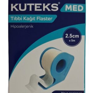 Kuteks Med Tıbbi Kağıt Flaster 2.5 cm x 5 m
