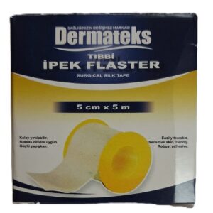Dermateks Tıbbi İpek Flaster 5 cm x 5 m