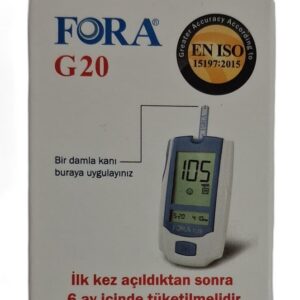 Fora G20 Kan Şekeri Ölçüm Çubuğu 50 Adet