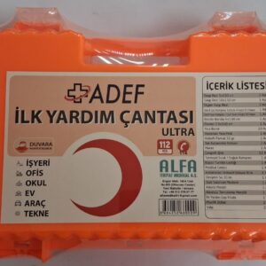 Adef Alfa Ultra İlk Yardım Çantası