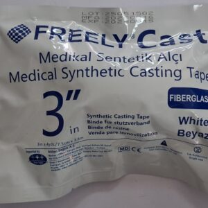 Freely Cast Medikal Sentetik Alçı Beyaz 3 in (7.5 cm x 3.6 m)