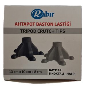 Rabır Ahtapot Baston Lastiği Tripod Crutch Tips