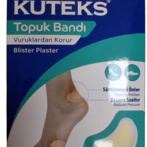 Kuteks Topuk Bandı Vuruklardan Korur Blister Plaster 4 Adet