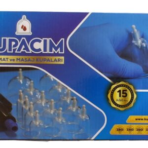 Kupacım Hacamat ve Masaj Kupaları 15 Adet