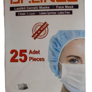 Dr. Linee Lastikli Cerrahi Maske 25 Adet
