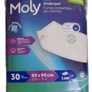 Moly Yatak Koruyucu Örtü 60 x 90 cm 30'lu